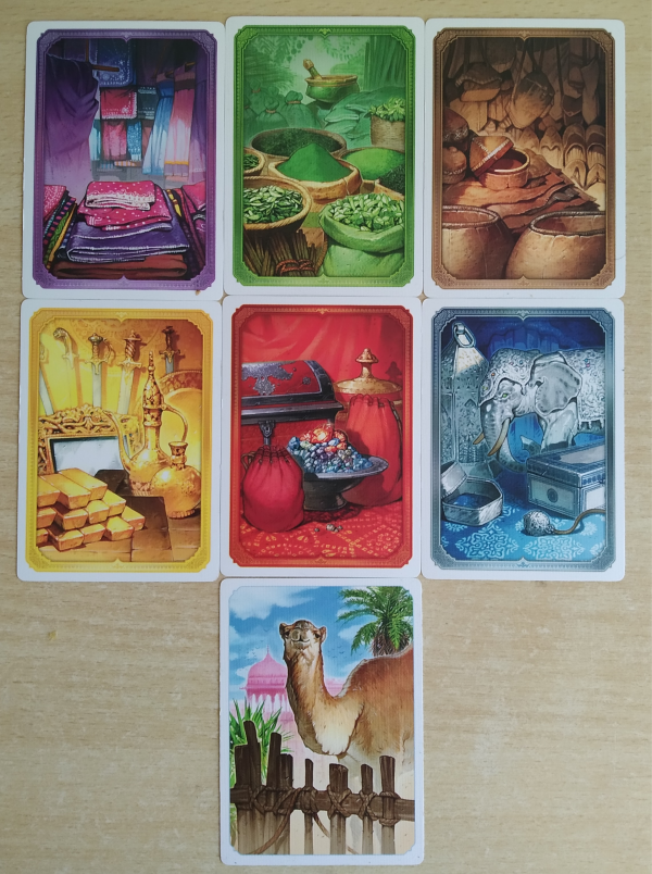 Le tipologie di carte presenti nel gioco