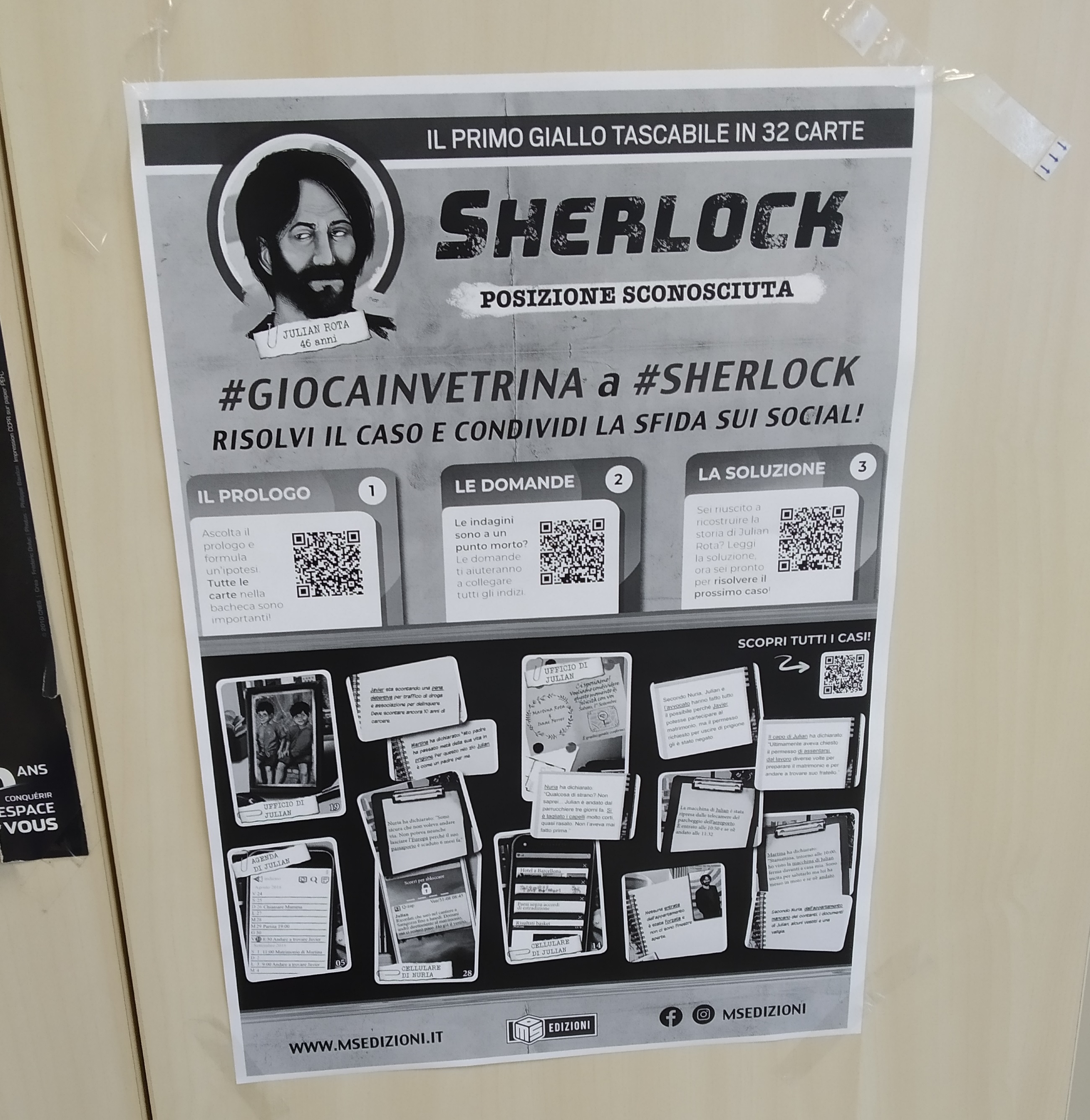 Sherlock - Propagazione: un caso da risolvere tascabile — Volpe Giocosa