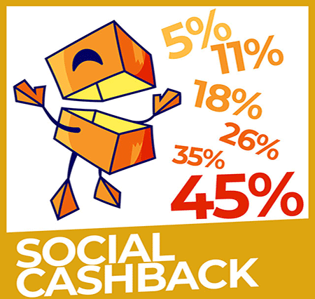 Il Social Cashback, un'altra idea originale di Get Your Fun di cui abbiamo già parlato