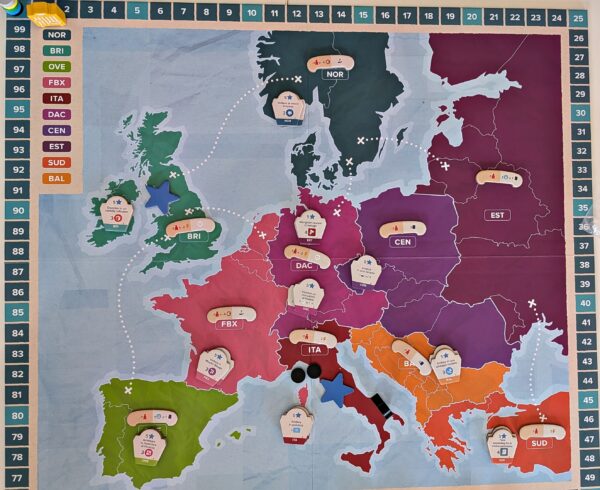 Il tabellone di Abroad